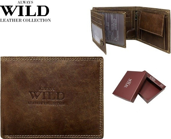 pánska kožená peňaženka WILD