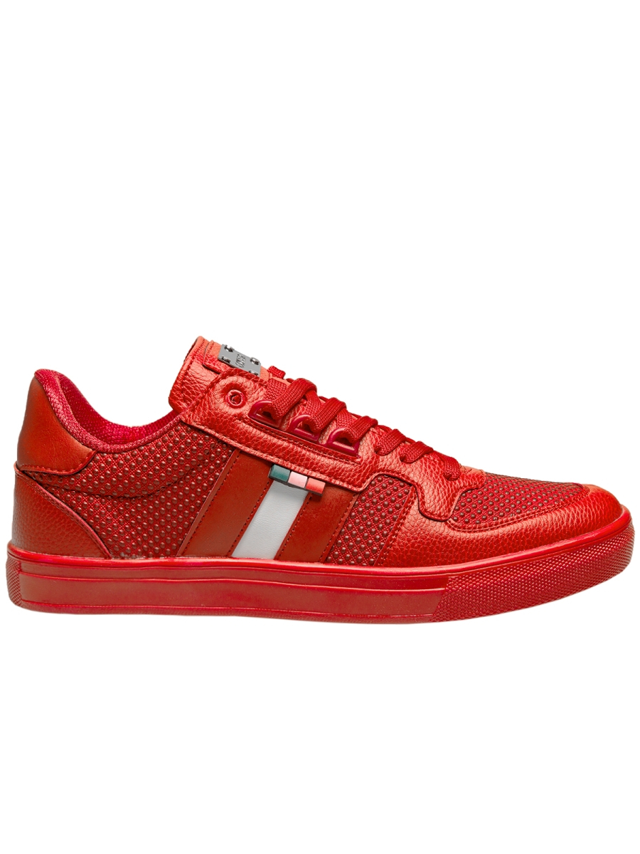 červené pánske tenisky