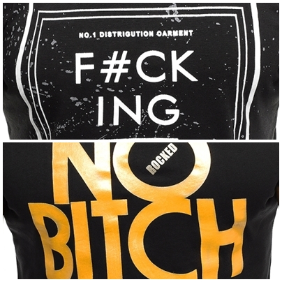 tričko s krátkym rukávom s nápisom