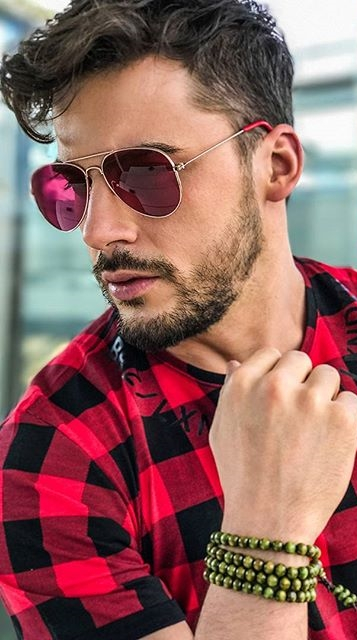 pánske okuliare "pilotky"